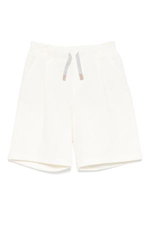 white cotton shorts ELEVENTY KIDS | EW6P59G0181101